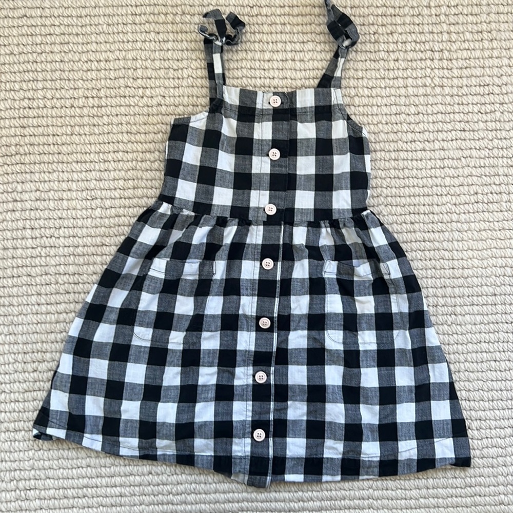 Crewcuts girls gingham sundress - Picture 1 of 6